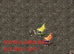 传奇霸主破解版真的能无限刷元宝吗? 传奇霸主破解版真的能无限刷元宝吗?