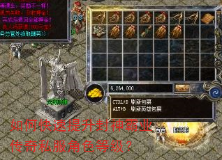 如何快速提升封神霸业传奇私服角色等级? 如何快速提升封神霸业传奇私服角色等级?