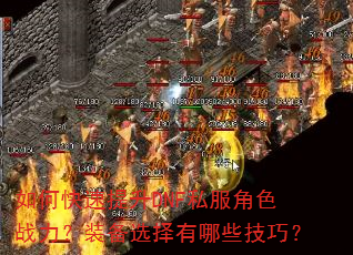 ��ο�������DNF˽����ɫս����װ��ѡ������Щ���ɣ�