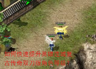 如何快速提升英雄连城复古传奇双刀版角色等级? 如何快速提升英雄连城复古传奇双刀版角色等级?
