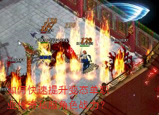 如何快速提升变态单职业传奇私服角色战力? 如何快速提升变态单职业传奇私服角色战力?