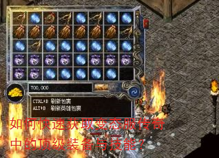 如何快速获取变态服传奇中的顶级装备与技能? 如何快速获取变态服传奇中的顶级装备与技能?